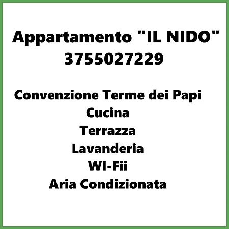 Il Nido Apartment Viterbo
